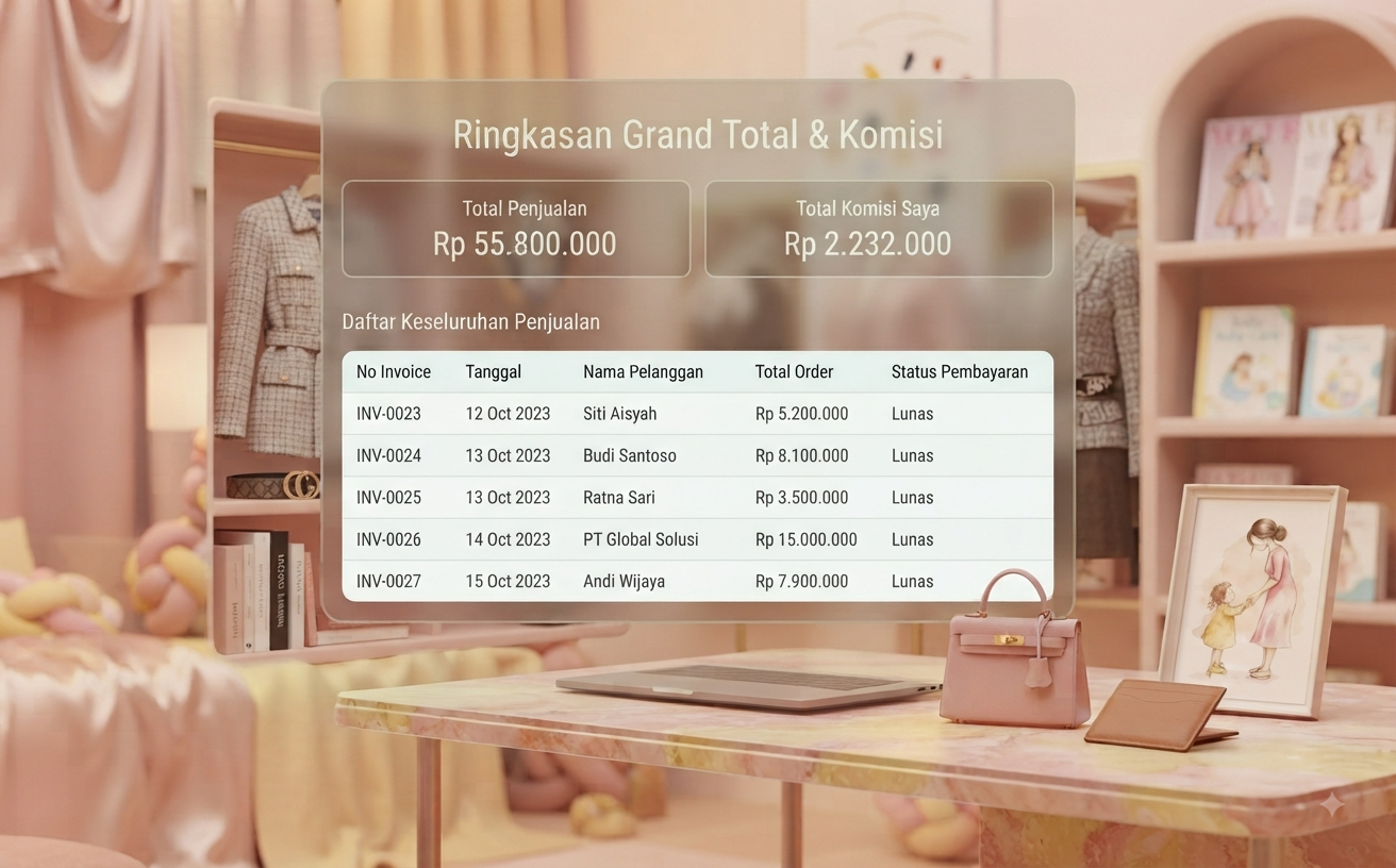 Preview Cek Grand Total